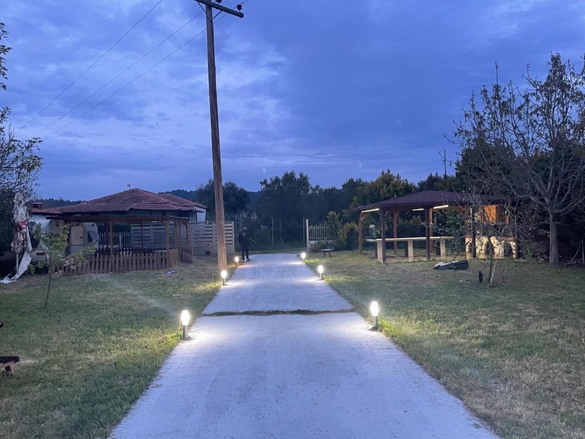 Ευχάριστο Εξοχικό Σπίτι Με Barbeque Skala Fourkas Exterior photo